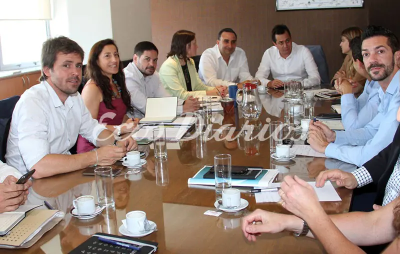 Necochea en gira promocional