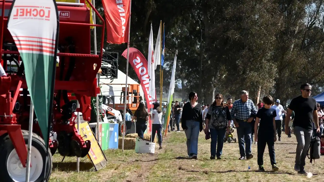 Diferentes firmas de maquinarias agrícolas estarán presentes en la Expo Balcarce 2026.