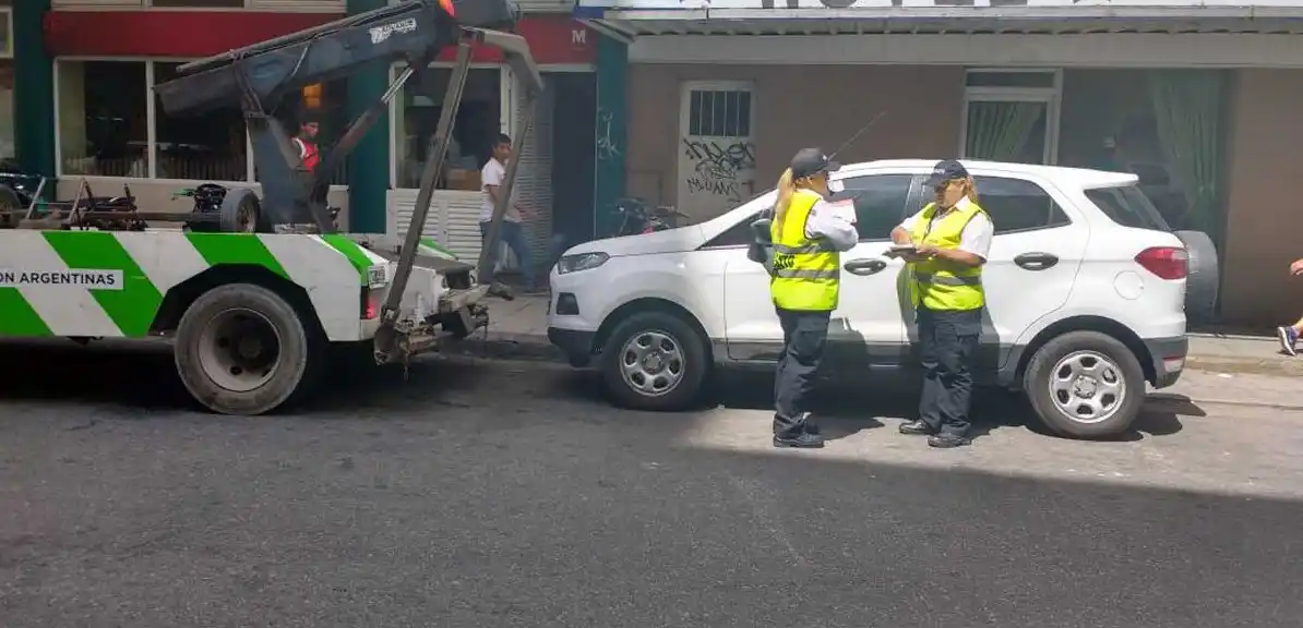 Se intensifican los controles de tránsito en el centro