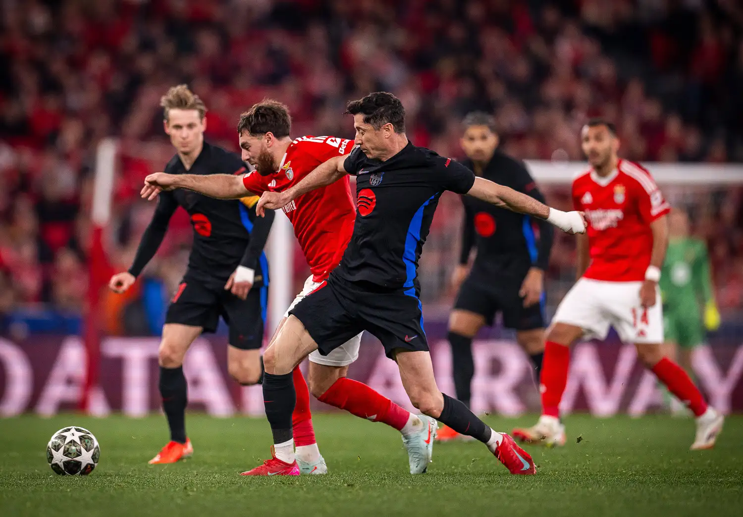 Barcelona se llevó la victoria frente a Benfica.