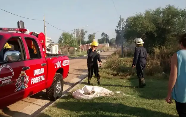 Denuncian incendio intencional que afectó más de dos cuadras