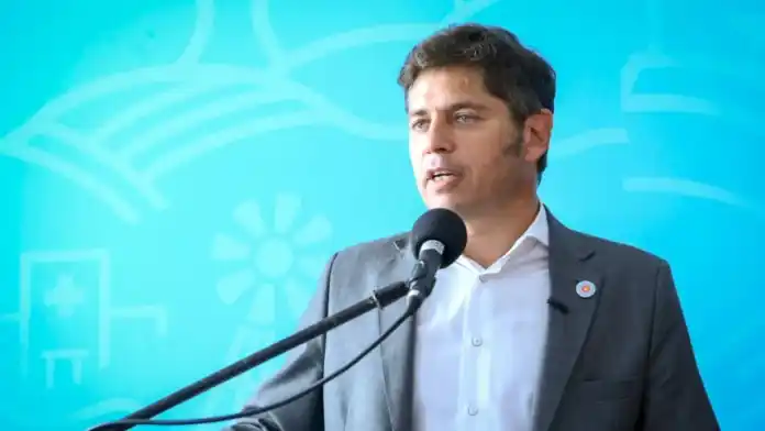 El gobernador de la provincia de Buenos Aires, Axel Kicillof.