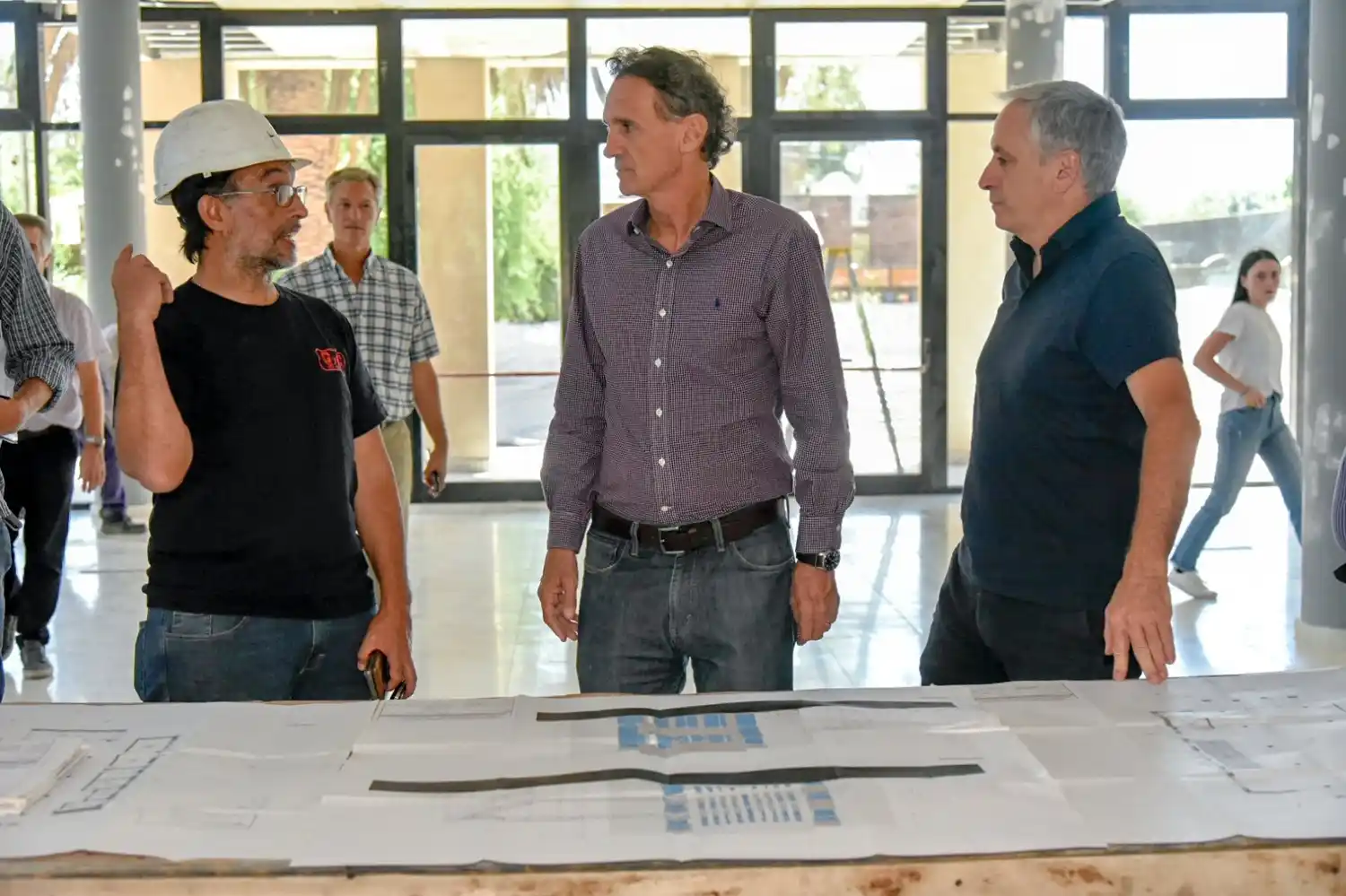 Katopodis en Chascomús: "En tiempos donde se discute qué pasa con la obra pública, nosotros la ponemos en marcha"