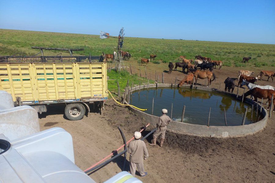La provincia avanza en la asistencia a productores agropecuarios afectados por la sequía