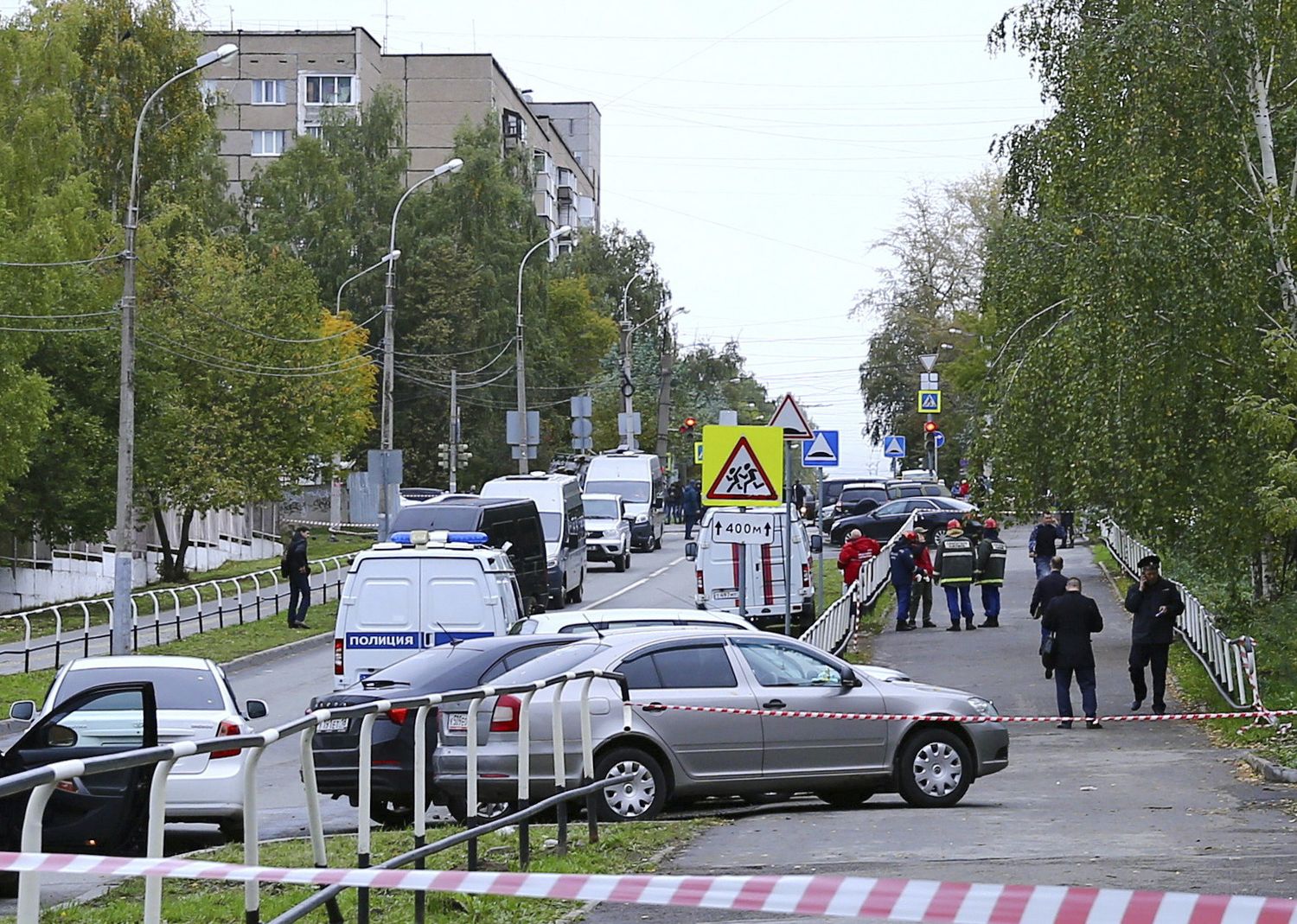 Quince muertos en un ataque armado en una escuela en Rusia