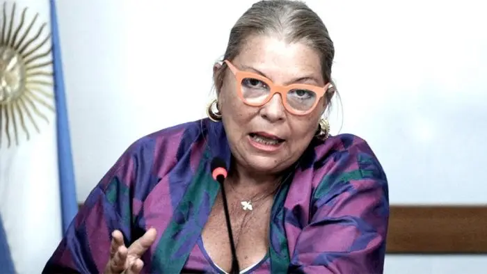 Carrió dijo que el préstamo que se gestiona con el FMI es «un seguro contra el golpe»