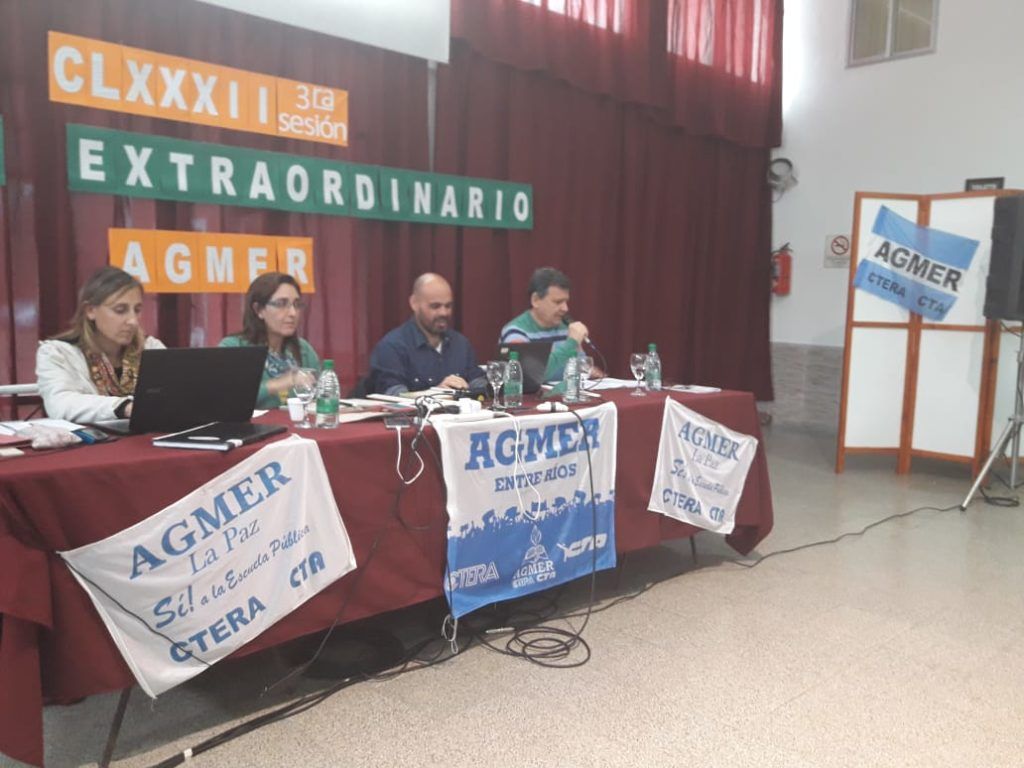 Agmer aceptó la propuesta de aumento que presentó el Gobierno