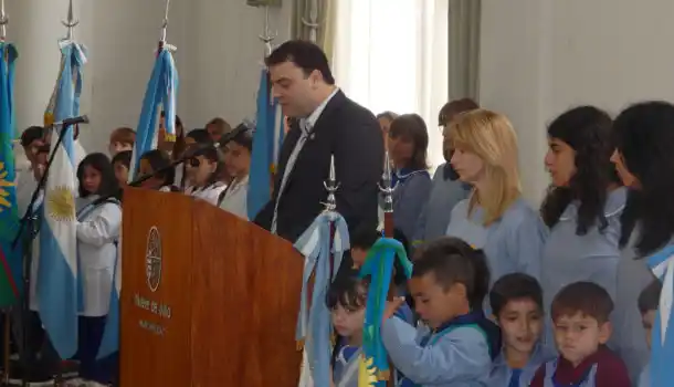 Barroso abrió el festejo del 155° aniversario de 9 de Julio: "Trabajamos por un futuro mejor"