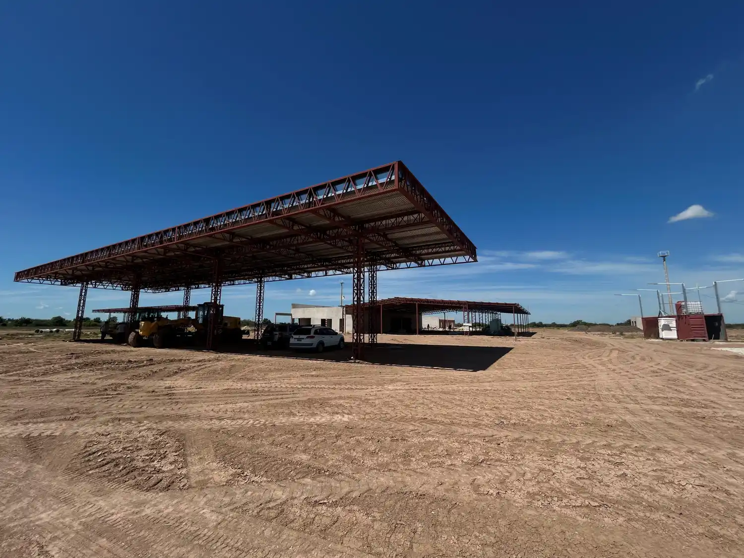 La construcción de la nueva estación de servicio YPF en La Serena tuvo repercusión en los medios nacionales.
