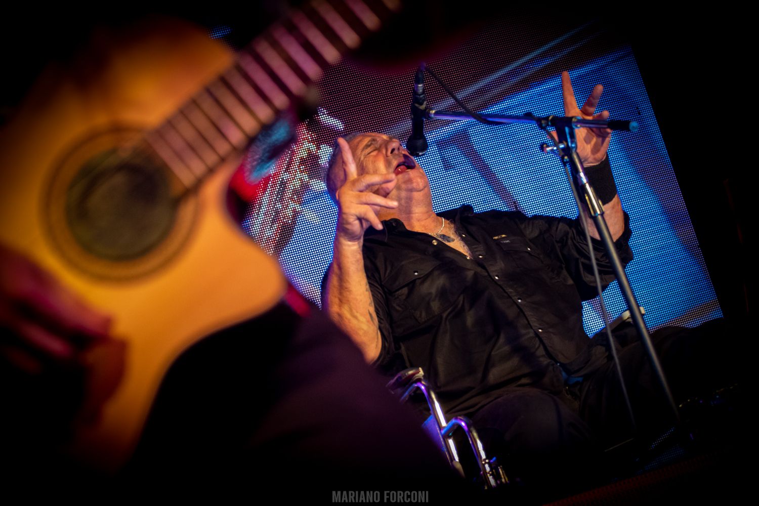 Iorio en Tandil, una noche a puro metal
