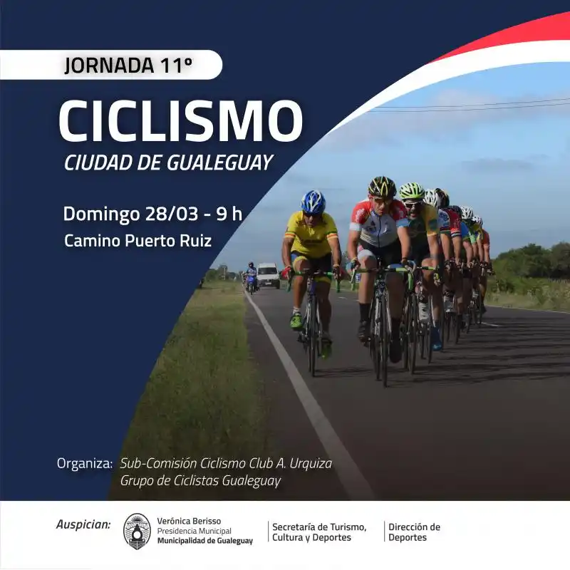 11° fecha de Ciclismo "Ciudad de Gualeguay"