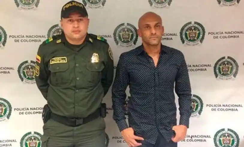 Ex jugador de la selección de Colombia, preso por narco