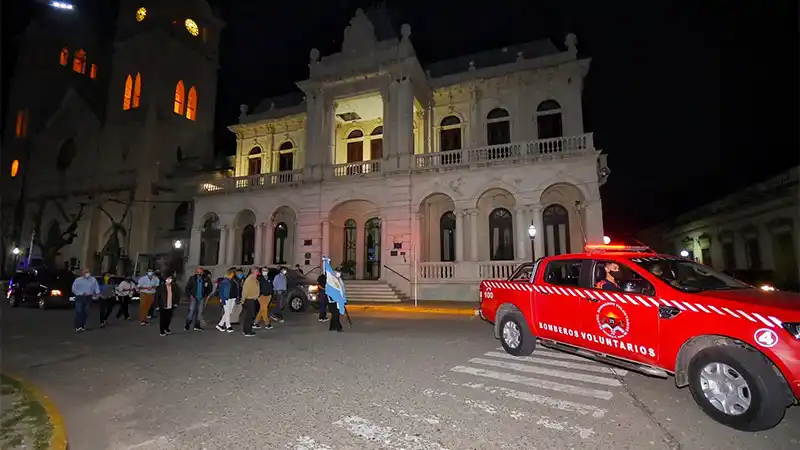 Realizaron una caminata en homenaje a los caídos en Malvinas
