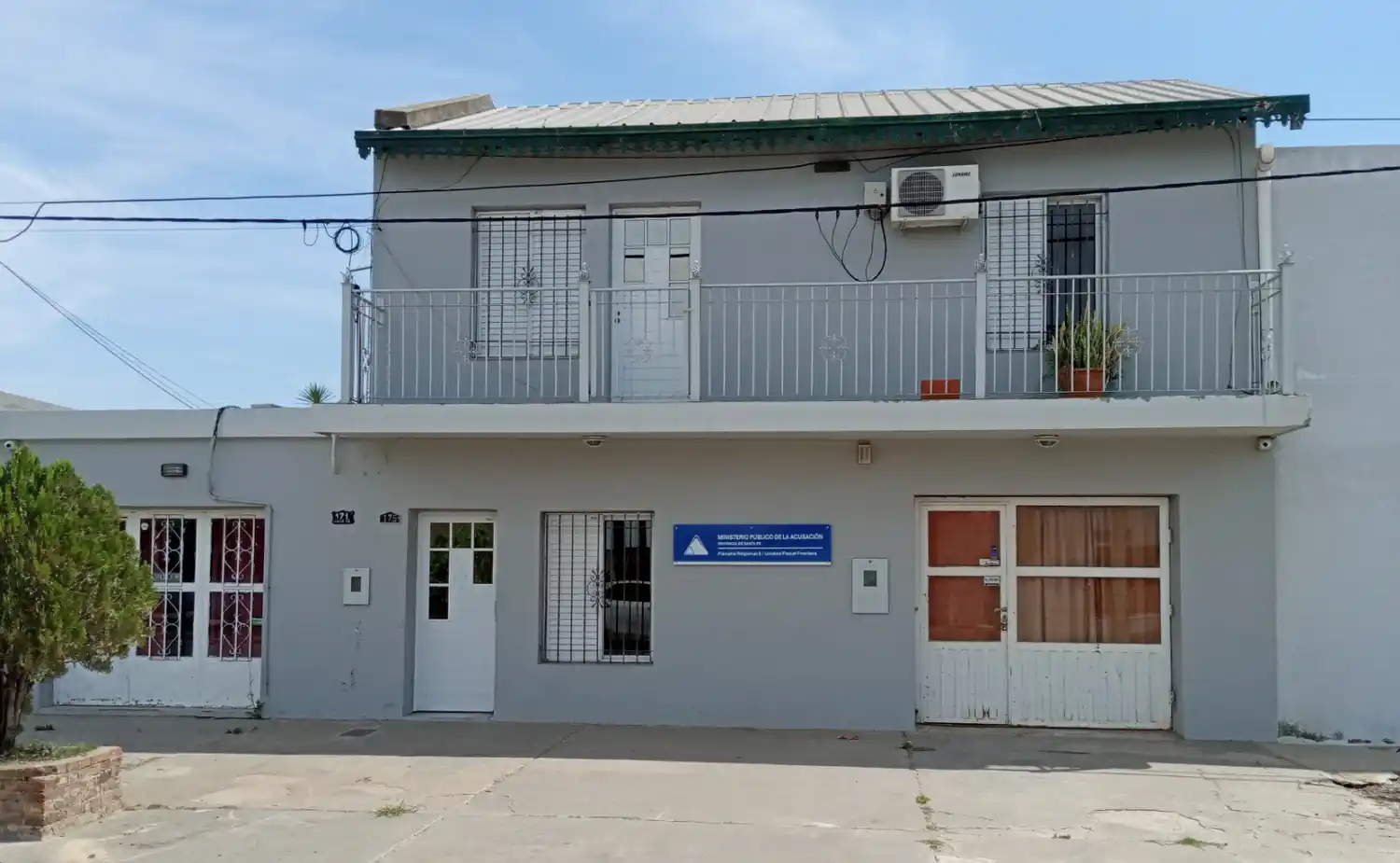 La unidad fiscal de Frontera funciona en calle 70 N° 175