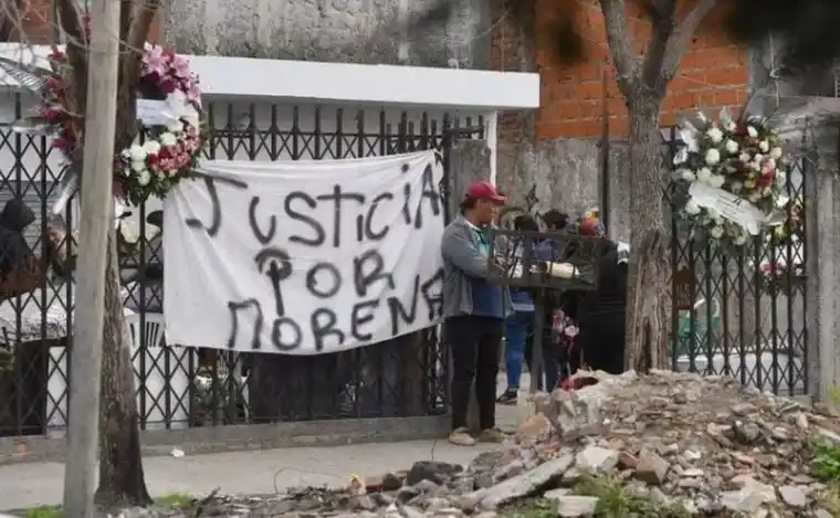 El último adiós a la nena de 11 años asesinada por un celular.