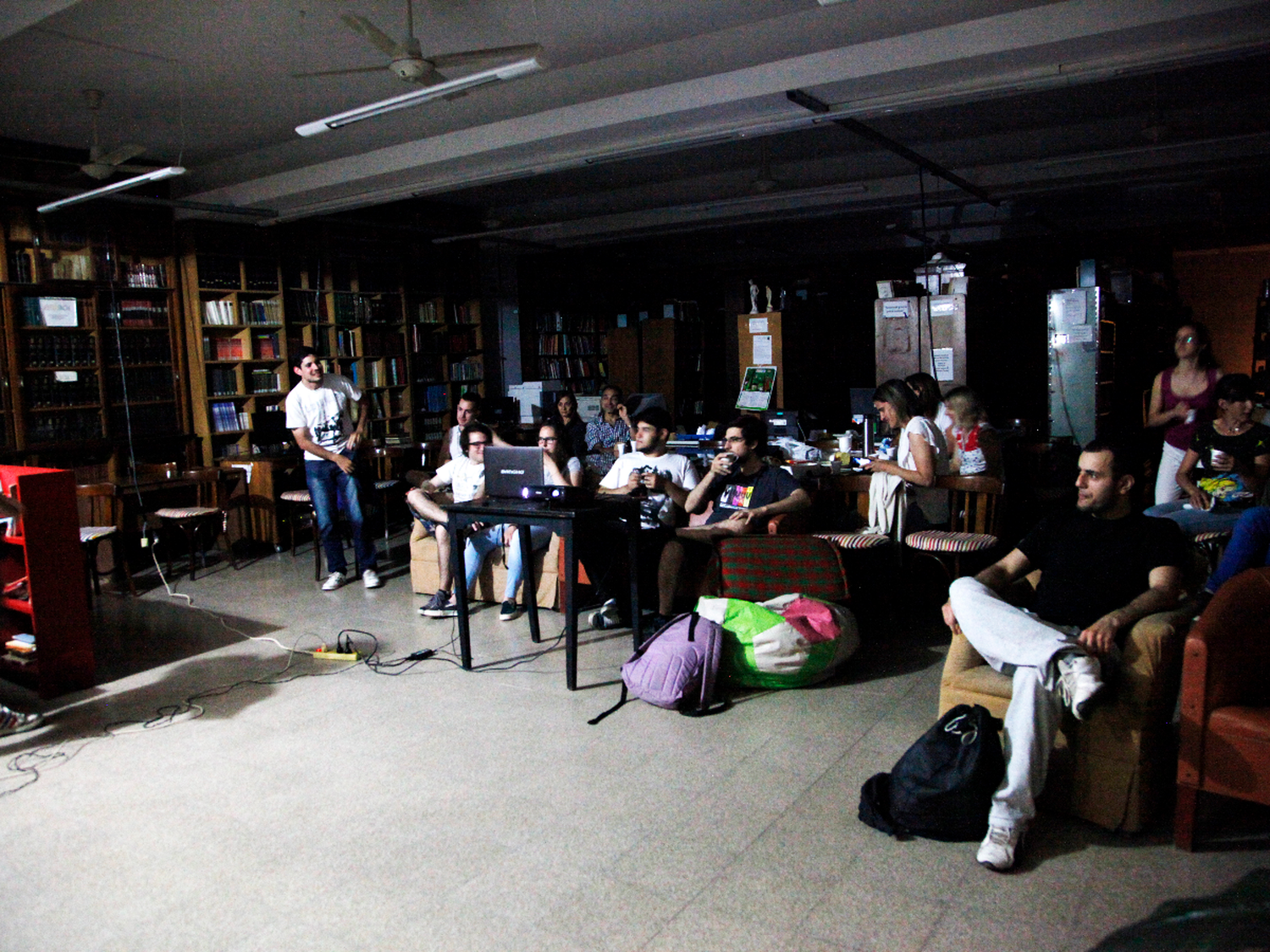 El espíritu del cineclub, intacto desde hace ocho años