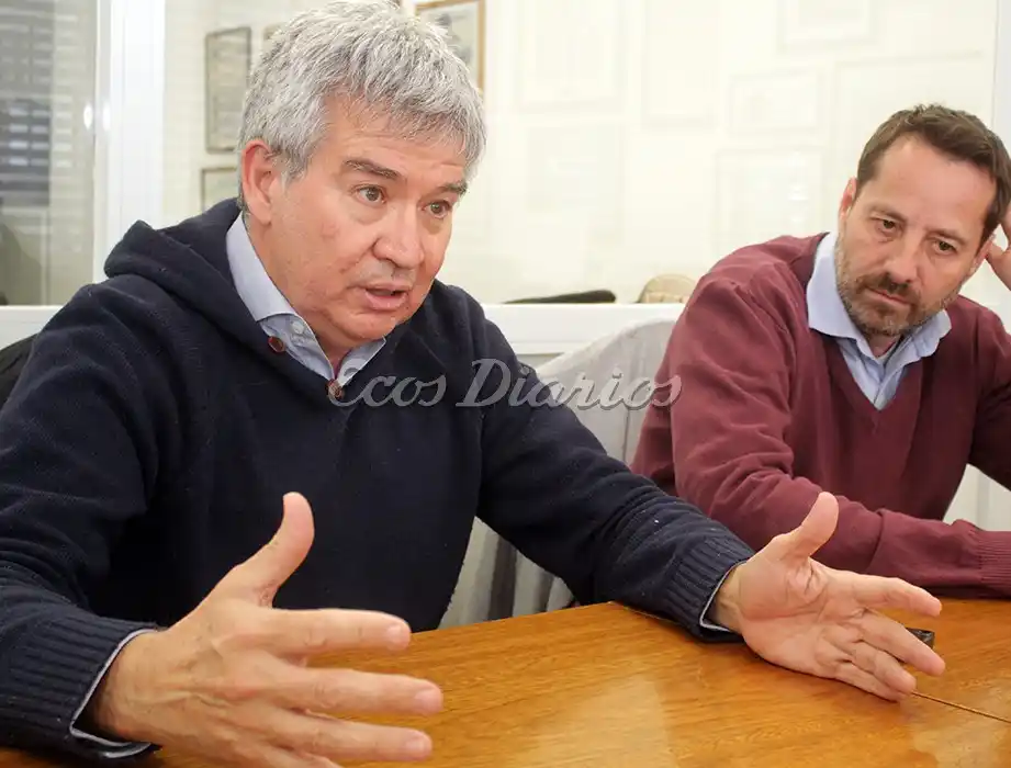Candidatos. Marcelo “Chelo” Rivero y Julián Kristiansen
