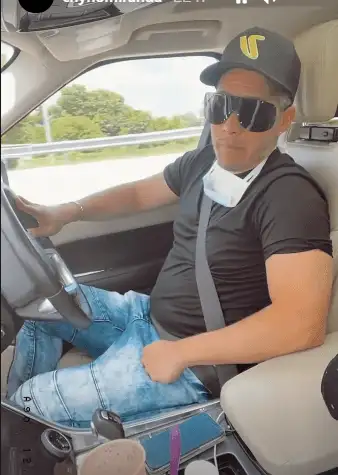 Poco a poco Chyno recupera sus actividades. Foto Instagram