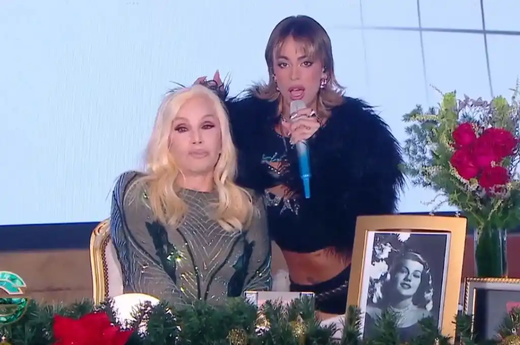 Tini Stoessel con Susana Giménez