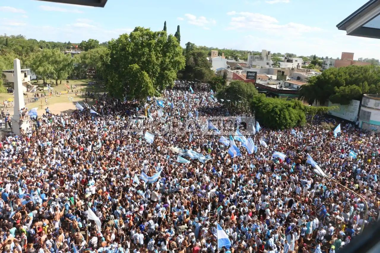 La Costanera de Gualeguaychú fue el punto de encuentro para el gran festejo