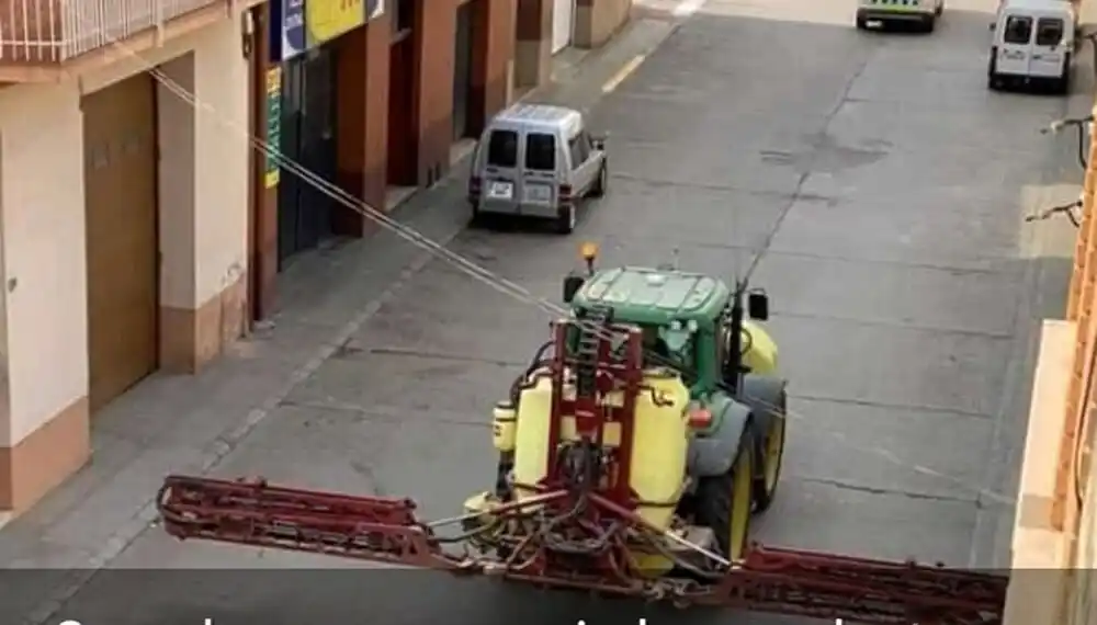 Productores de Entre Ríos quieren fumigar calles para contribuir a la lucha contra el coronavirus