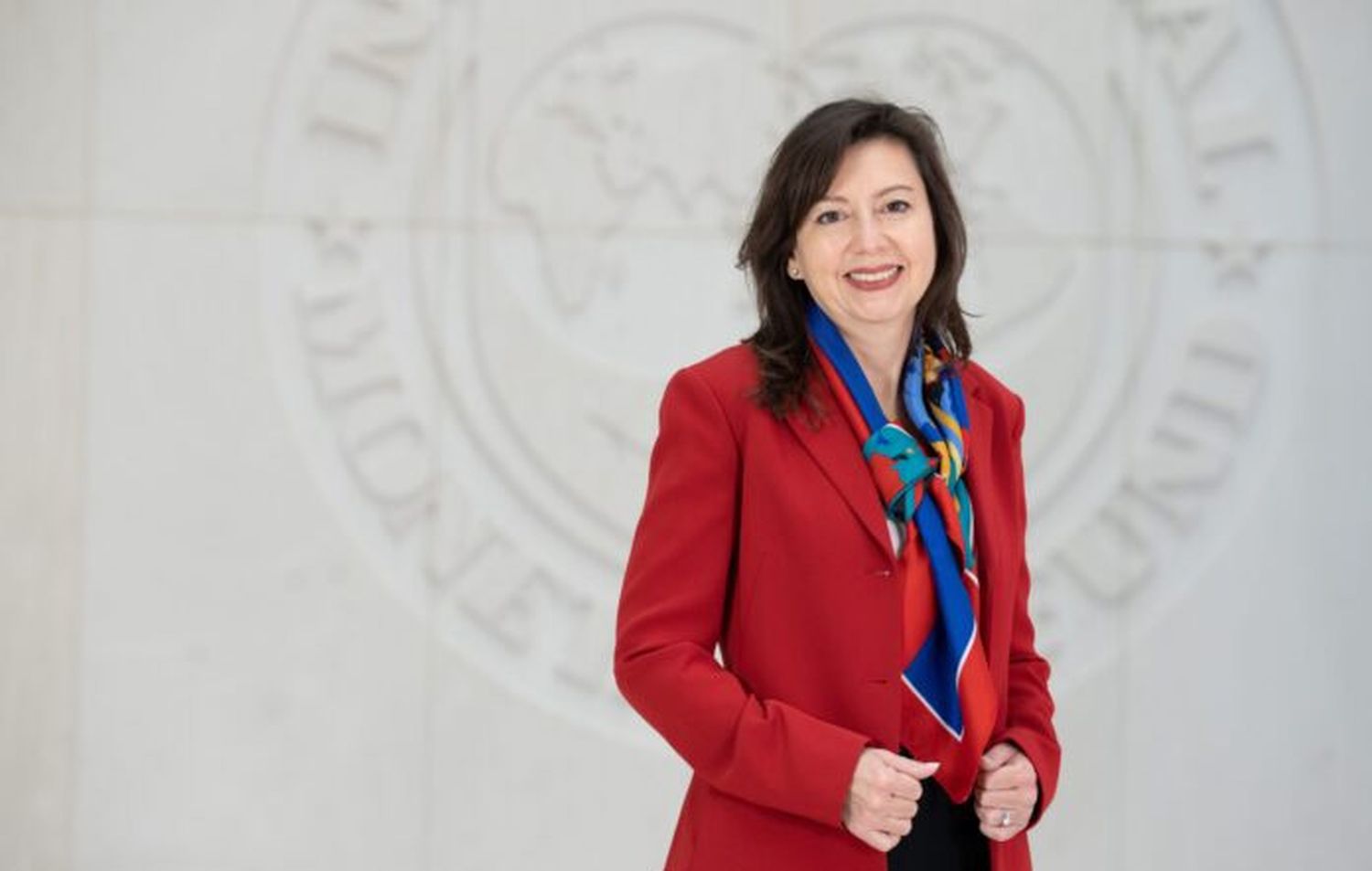 Julie Kozak, portavoz del FMI.