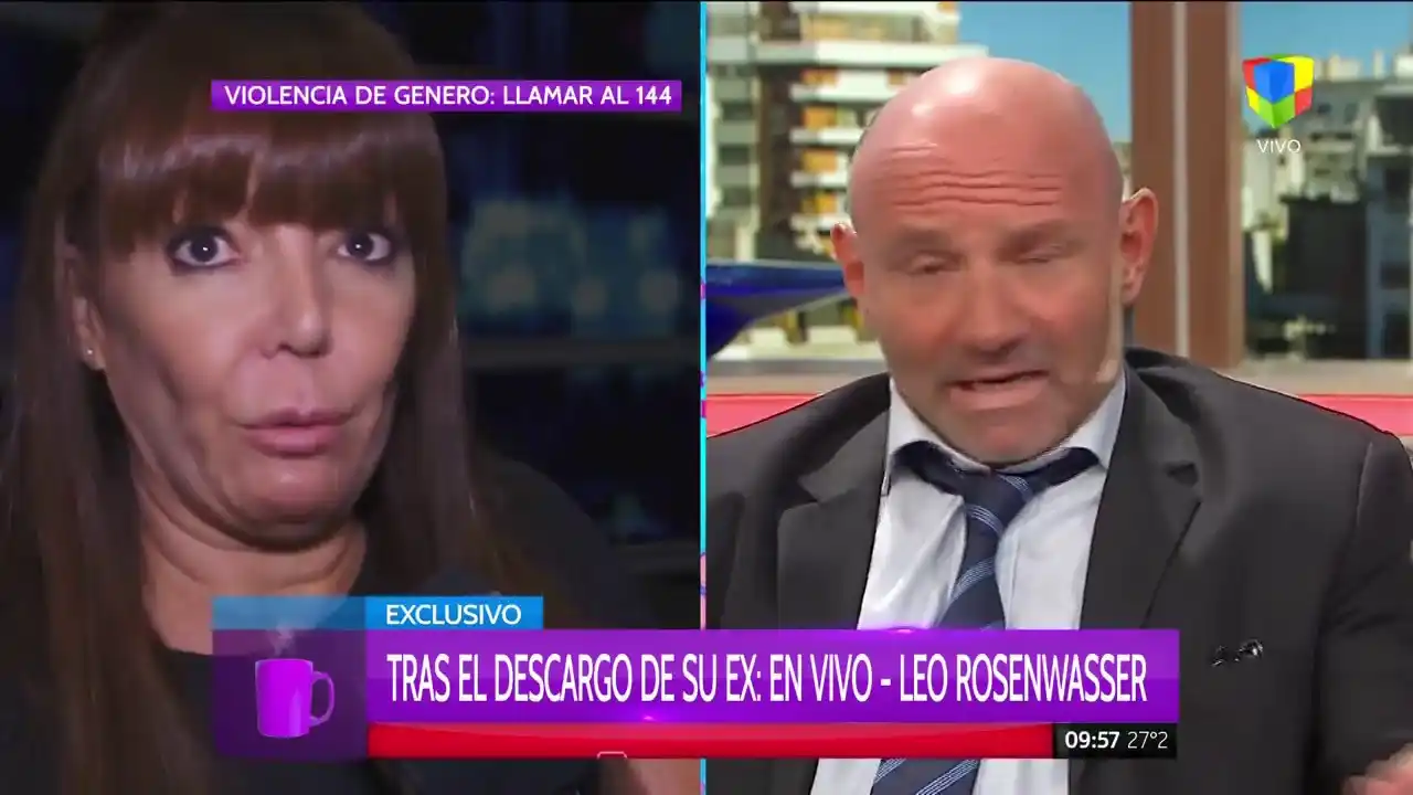 Fuerte cruce de Leo Rosenwasser con panelistas de “Desayuno Americano”