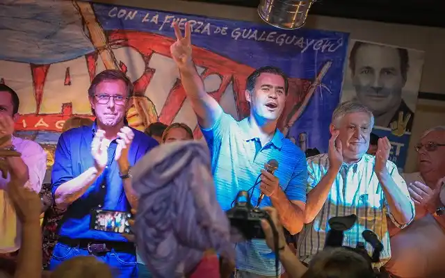 Piaggio cerró su campaña con un acto en el Club Frigorífico