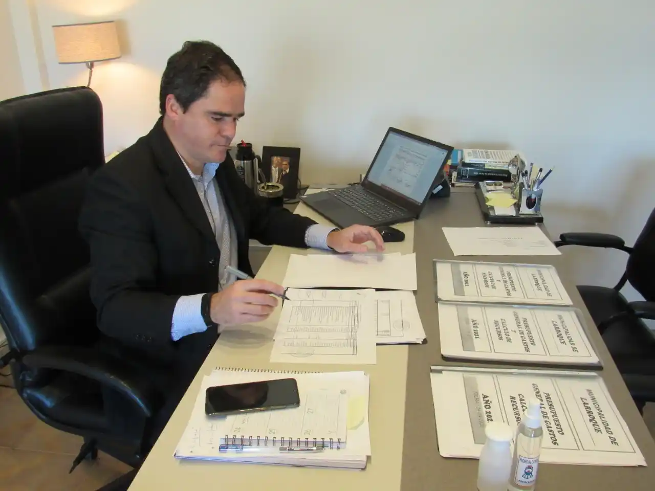 El intendente Hassell elevó el Presupuesto 2021 al Concejo Deliberante