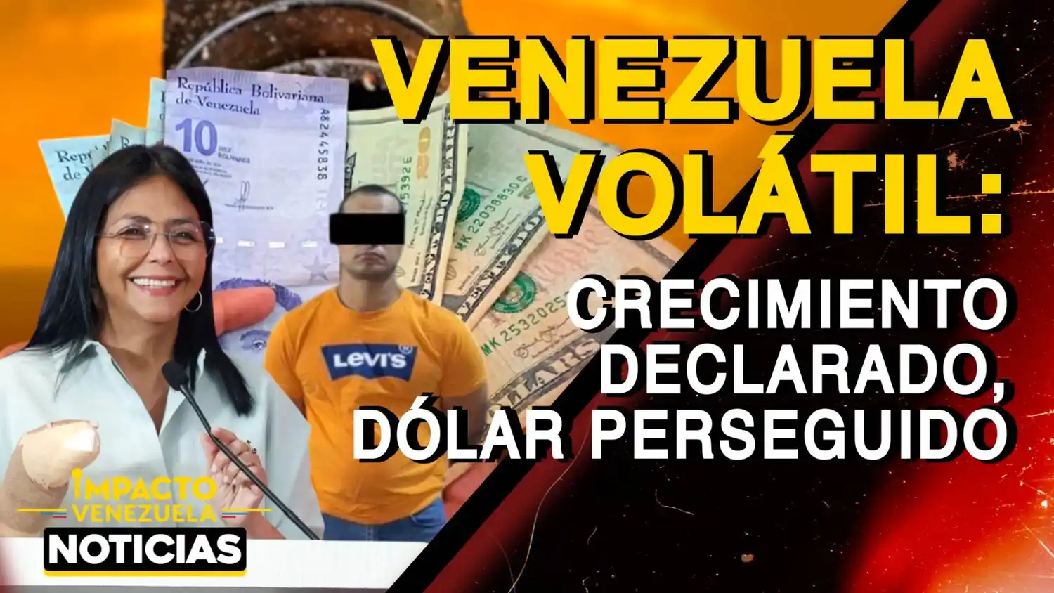 VENEZUELA VOLÁTIL: crecimiento declarado, dólar perseguido – VIDEO