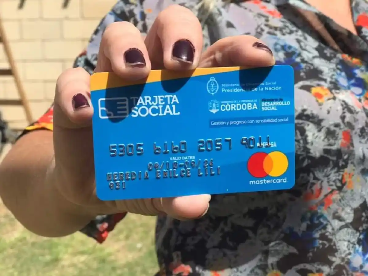 Tarjeta Social: desde el miércoles se acredita el monto de junio