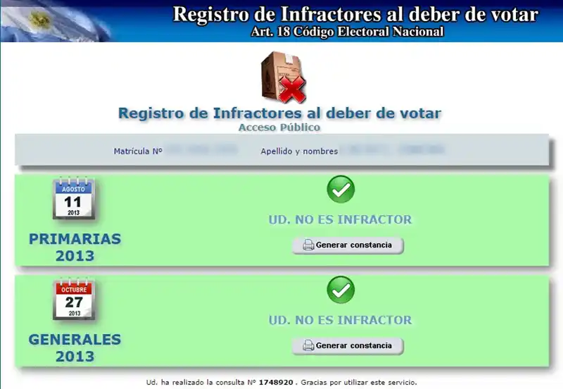 Elecciones 2015: Dan a conocer el padrón de infractores
