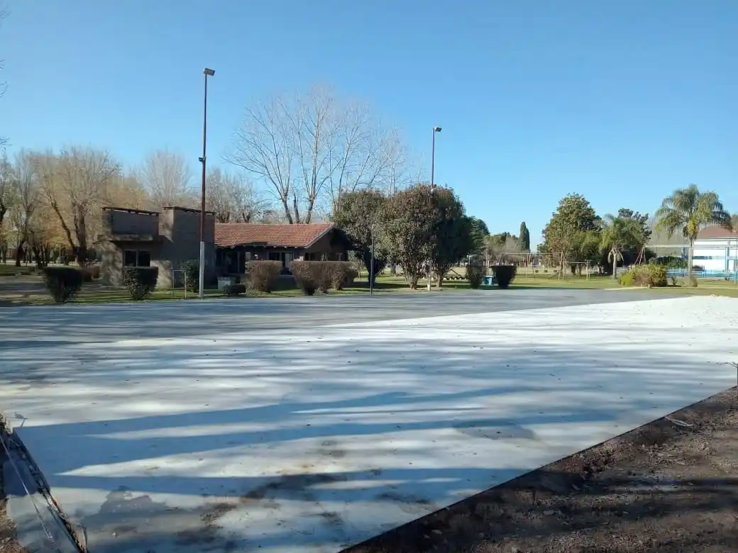Clubes en Obra: Los Andes avanza en la remodelación de su playón y prorrogaron el plazo de inscripción