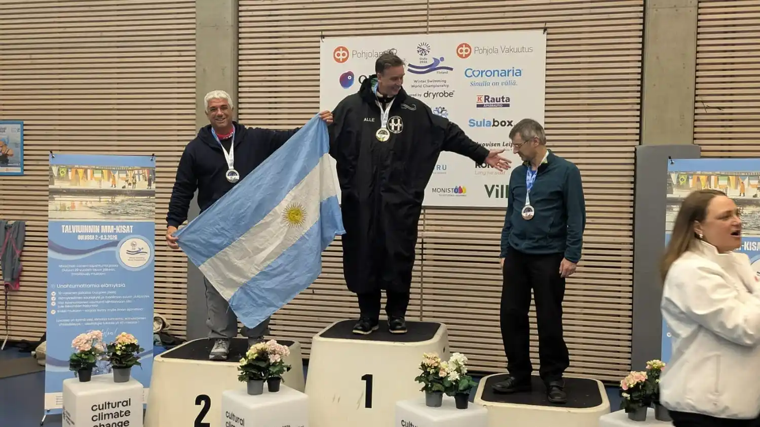 El nadador Leonardo Gaitán logró un segundo puesto en Oulu, Finlandia