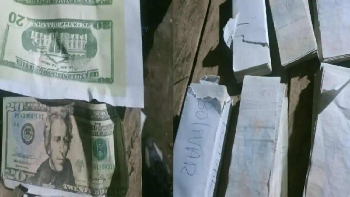 INCAUTADOS DÓLARES, SUCRES Y BOLÍVARES: desmantelaron fábrica de dinero falso en Ecuador