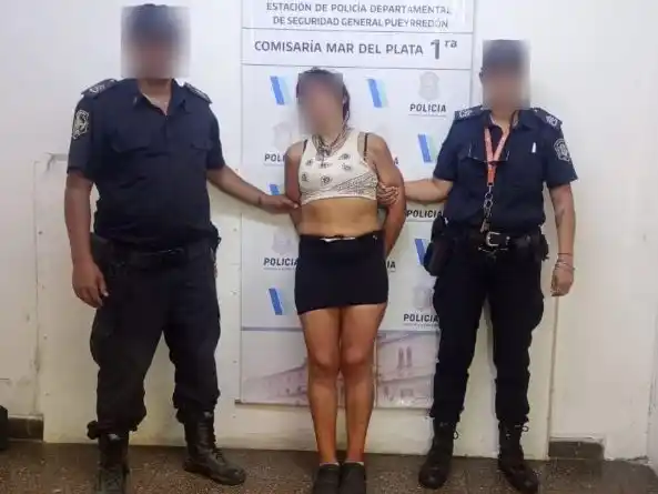 La mujer tiene 42 años y quedó a disposición del fiscal Leandro Arévalo, quien dispuso su traslado al Destacamento Femenino.