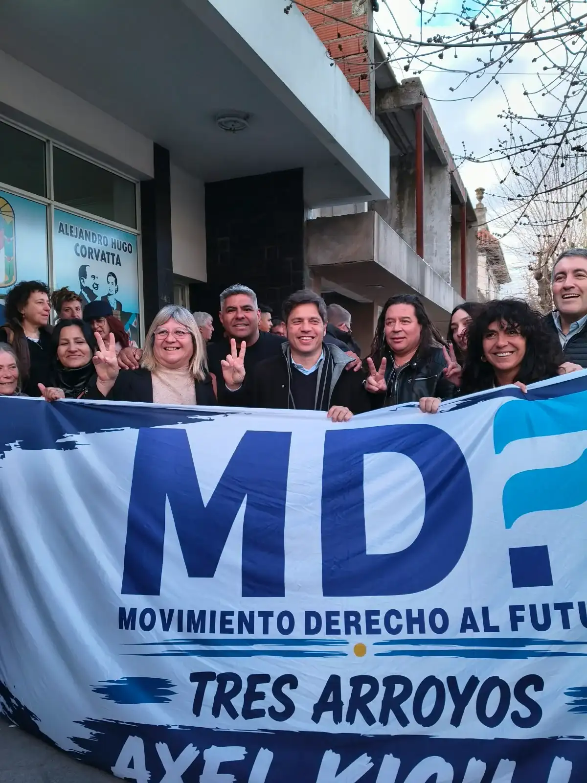 Kicillof en Pigûé
