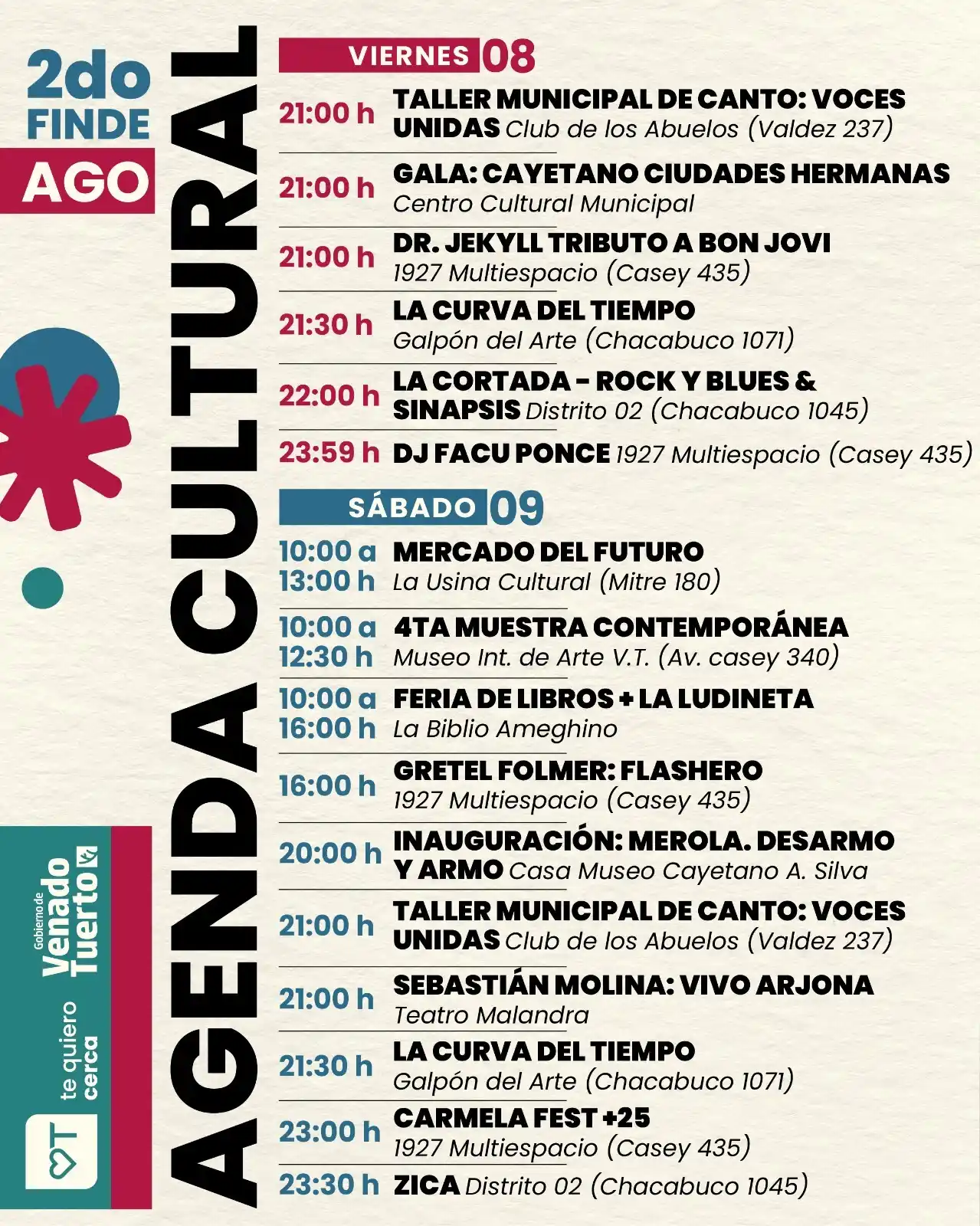 Agenda cultural