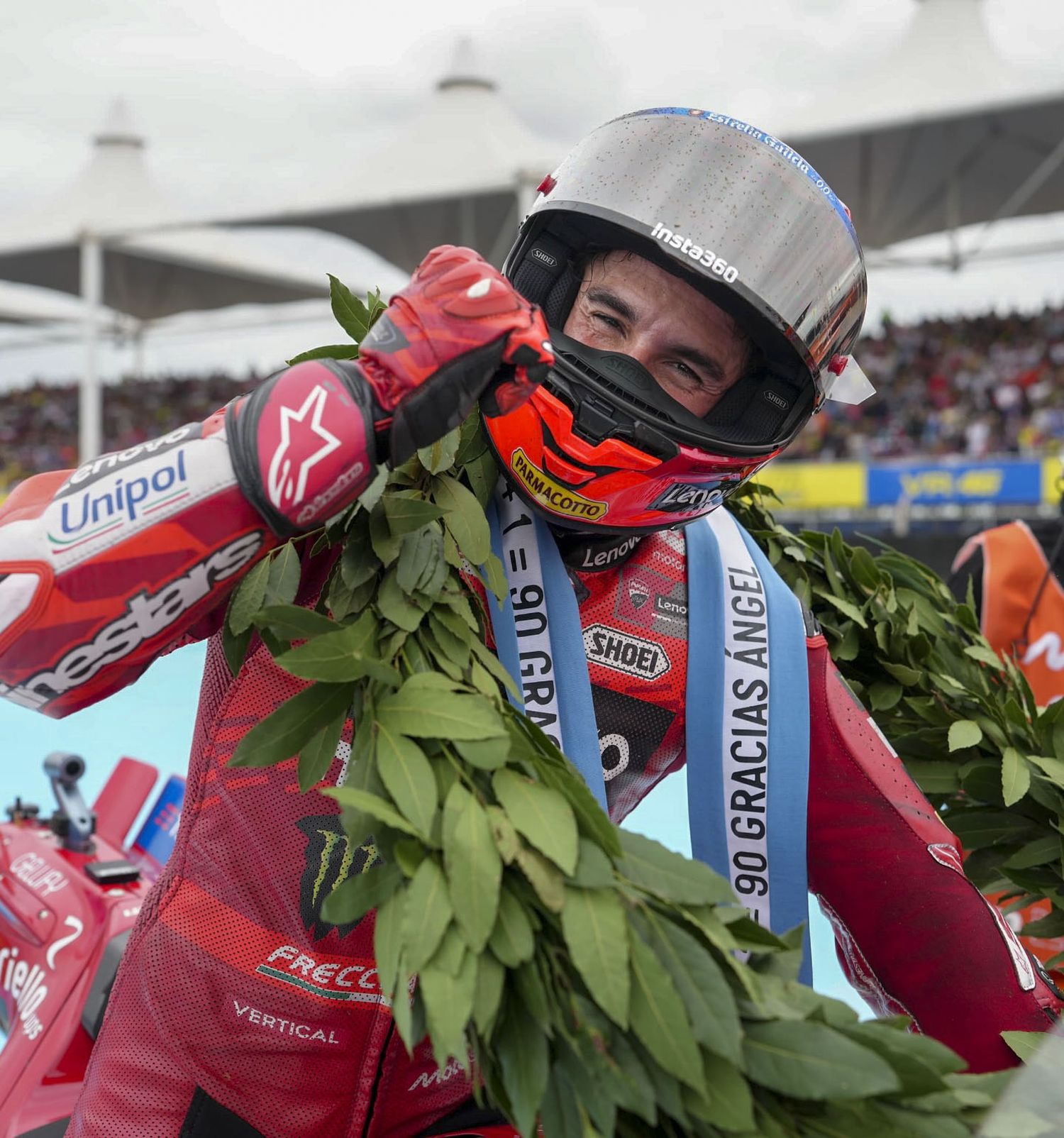 Marc Márquez se impuso en Santiago del Estero