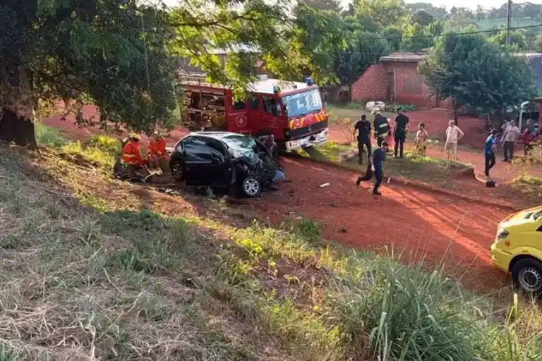 Un fatal accidente en Misiones dejó cuatro muertos, entre ellos una niña de 9 años