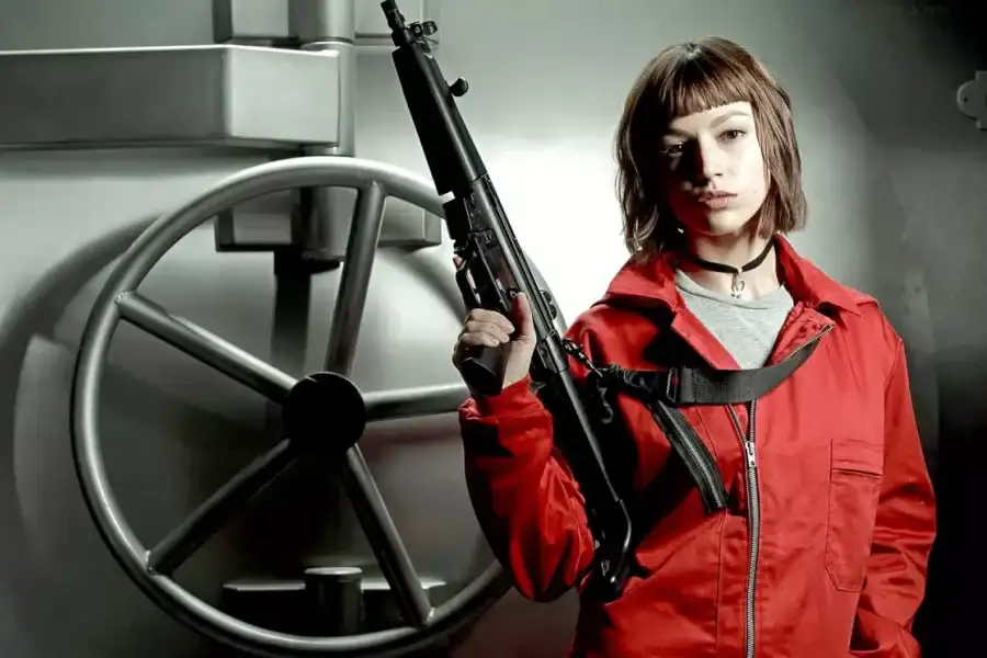 Úrsula Corberó en su personaje de Tokyo en 