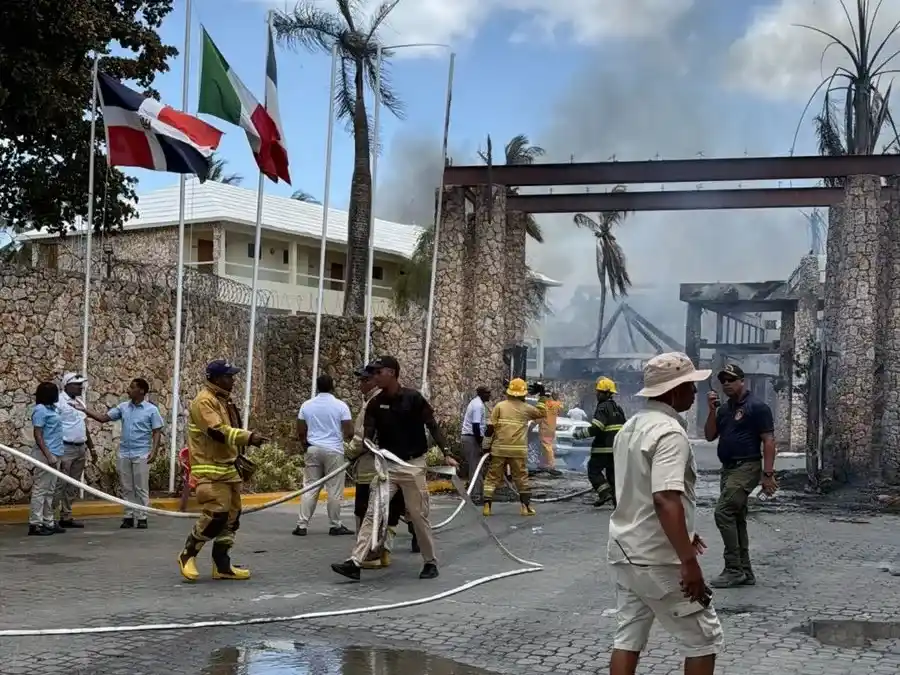 hotel bayahibe incendio gionvanettoni república dominicana