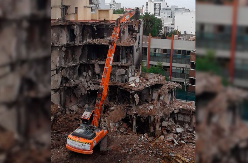 Torres y Liva: "El trabajo de demolición se encuentra en su última etapa"