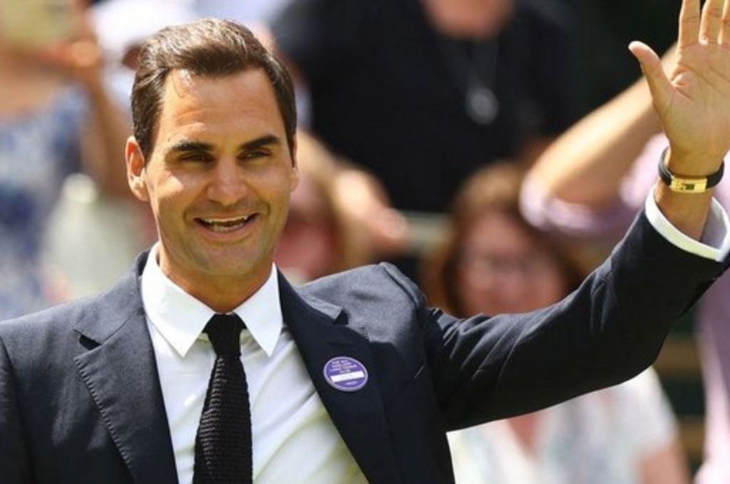 Federer fue ovacionado en Wimbledon: ‘Espero volver una vez más’