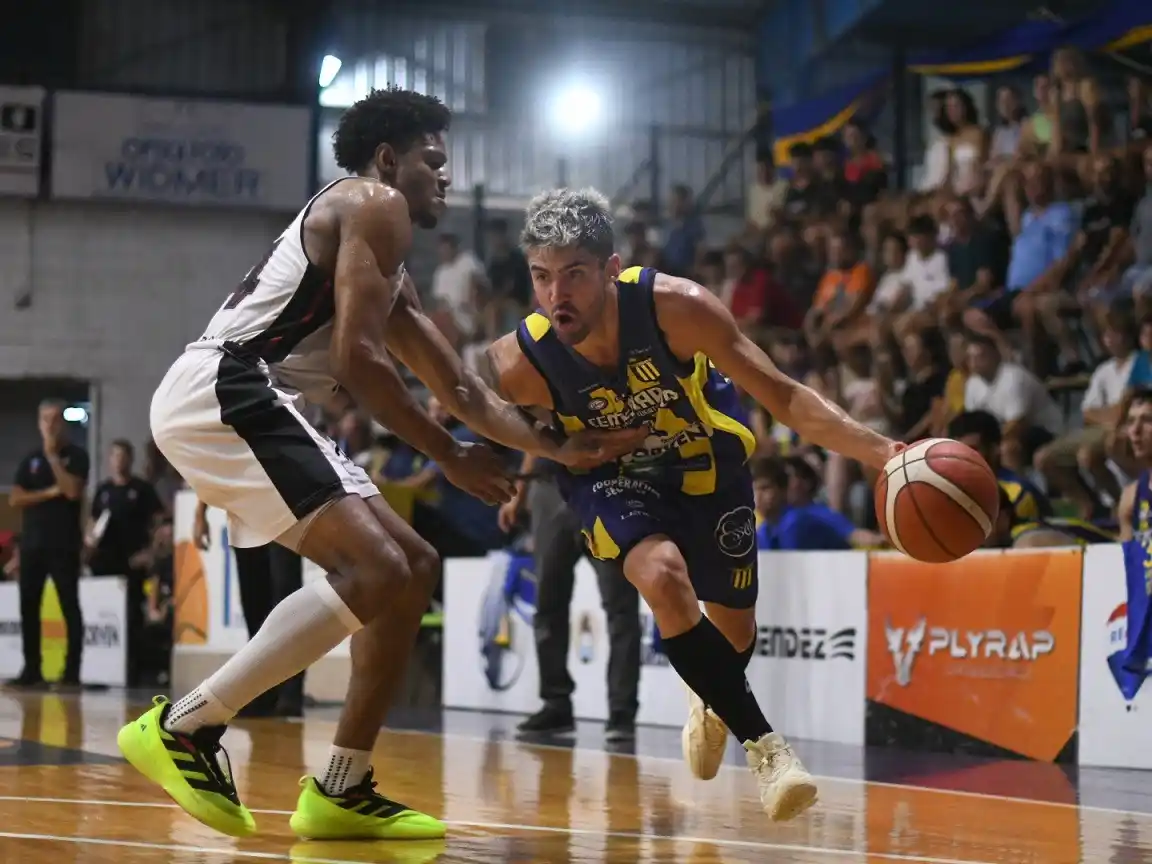 Gaspar Ruíz fue nuevamente el goleador del equipo. Foto: Prensa Centenario.