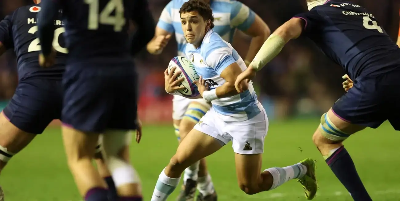 Los Pumas lograron una histórica remontada ante Escocia en Murrayfield. Crédito: REUTERS / Scott Heppell.