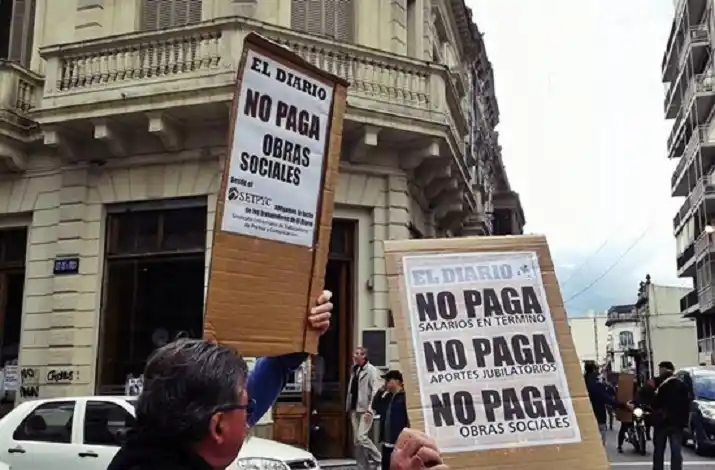 Se agudiza la delicada situación del matutino El Diario