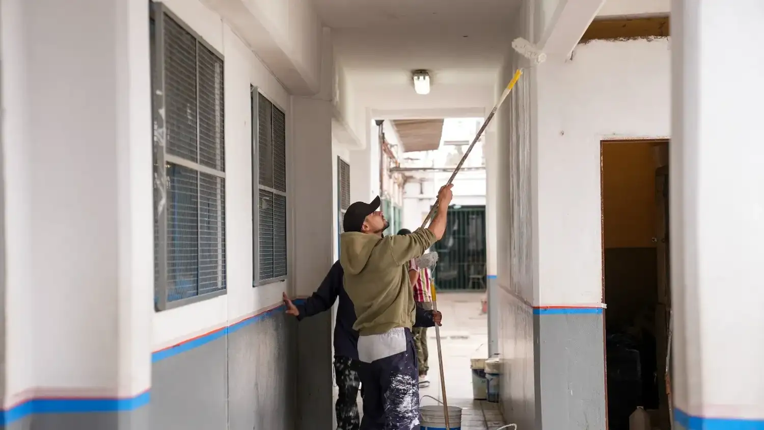 Avanzan las obras de puesta en valor en las escuelas públicas de Pilar