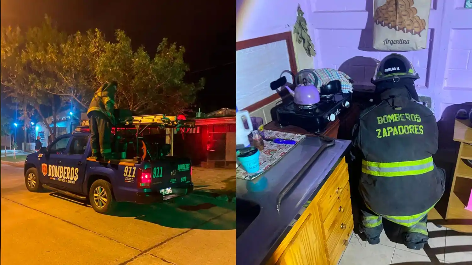 Una mujer se atrincheró por la madrugada en su casa con el gas abierto, tuvieron que intervenir los bomberos