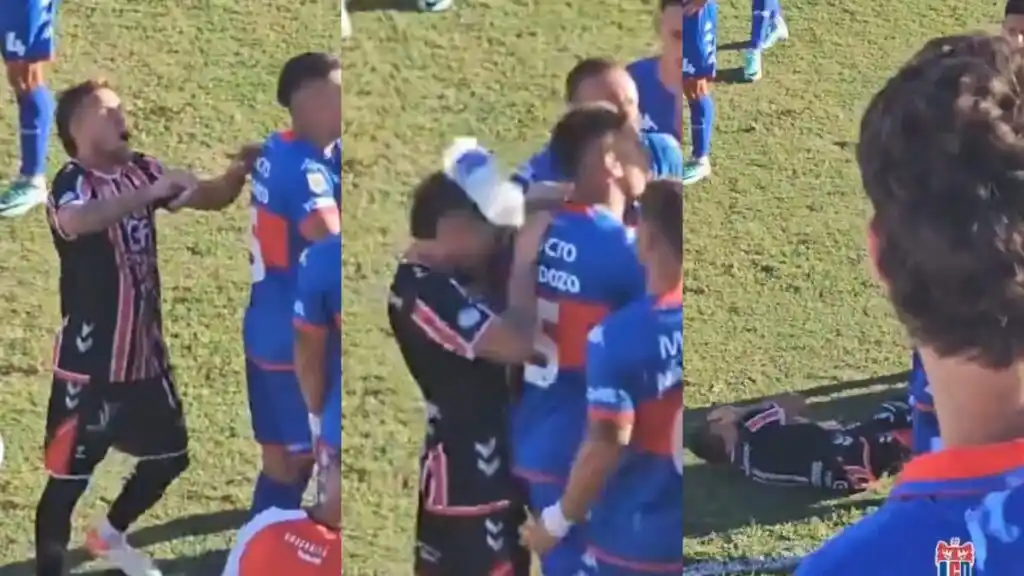 El encuentro fue suspendido